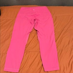 lululemon athletica Hot Pink Leggings